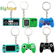 [Eighth] Game Machine Keychain &amp; Keyring Cute Gamepad Boy Joy Key Chain PS4 Game Console Keychains Bag Car Hanging Ring Accessories [Preferred]