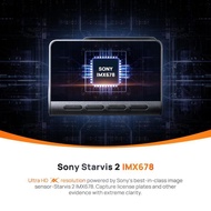 BestSeller 70mai Dash Cam A810 4K 2160P Set (Front + Back Camera) GPS Night Vision