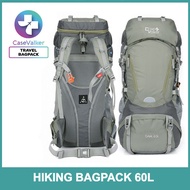 Case Valker GAIA 60L Nylon Backpack with Rain Cover