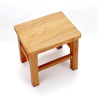 Square Stool Coffee Table Solid Wood Stool Bench Low Stool Simple Stool Stool Change Shoes Small Woo