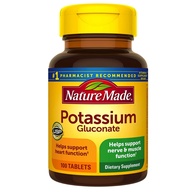 โพแทสเซียม - Nature Made Potassium Gluconate 550mg x 100 tablets