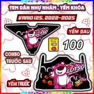 VARIO 2022-2025 fairing sticker Combo, Doraemon strawberry bear decorative sticker, decal sticker
