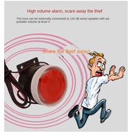 5-12V anti-theft alarm horn, high pitched alarm horn, wired alarm horn, 120db