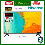 Hisense FHD Smart Bezel-less TV (43") 43A4000G