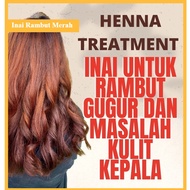 INAI RAMBUT HENNA HALAL/INAI RAMBUT MERAH/100% DARI INAI DAUN ASLI/HAIRNA/HAIR COLOUR/HENNA HAIR/HAI