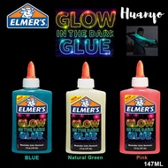 Elmers Non Toxic Washable Glow in the Dark Glue (Best for Slime) [147ML / 5OZ]