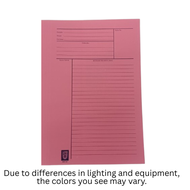 【1PACK=100PCS ! ! !】LION FILE Colour Minute File Manila File MMF601(Price For 1 Pack)