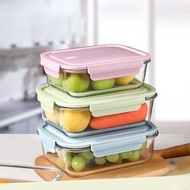 GLASS LUNCH BOX 1040ML 1s (Random Color)- BGWP