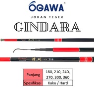 Tongkat Pancing Joran Tegek Ruas Pendek Ogawa Gindara 180 210 240 270 300 360 Bahan Carbon Action Ka