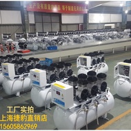 Shanghai Wind Leopard 2x550W-55L (95/7) Wind Leopard Oil-Free Silent Air Compressor 2 * 750W-55L (17