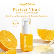 Glad2Glow Perfect Vita C BRIGHT GLOW SERUM Brightens Complexion & Boosts Radiance skincare 17ml