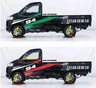 0241 STIKER MOBIL APV MEGA CARRY STIKER MOBIL PICK UP GRAN MAX CARRY L300 STIKER CUSTOM STICKER CUTT