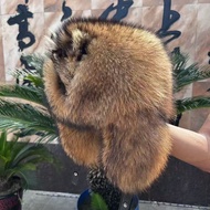 Real Fur Fox Fur Lei Feng Hat Winter All-Match Hat Men Women Raccoon Fur Warm Hat Fur Winter Hat CBO