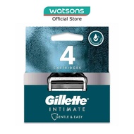 GILLETTE Intimate Gentle & Easy Hair Razor Blade Refill Packset 4s