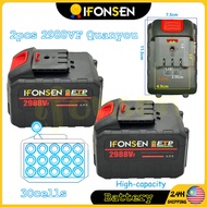 2PCS 2988VF 99800mAh Lawn Mower Battery for Cordless Drill Wrench Blower Battery Lithium Battery Lar