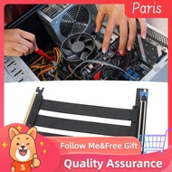 superparis-my PCIe 5.0 Riser Cable  128Gbps x16 GPU Extension 90 Degree Right Angle for RTX 4090Ti P