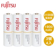 FUJITSU富士通 AA3號低自放1900mAh充電電池(3號4入)