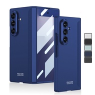 for Samsung Galaxy Z Fold 7 2025 Hinge Protection Case with Built-in Screen Protector, Slim Armour F