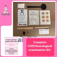 COMPLETE NEUROLOGICAL ASSESSMENT KIT/ CNS KIT/ CRANIAL NERVE EXAMINATION/ SNELLEN CHART/ASIA CHART