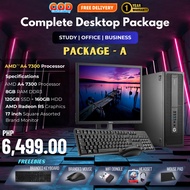 EASYTECH | AMD A4 7300 Processor 8GB RAM DDR3 120GB SSD+160GB HDD Computer Package Set