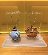 2款共$45 Tom and Jerry Tuffy Waffle Keychain