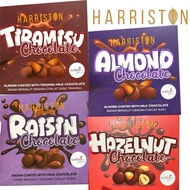 Harriston Tiramisu Almond Milk Chocolate/Hazelnut Milk Chocolate/Almond Milk Chocolate/Raisin Milk C