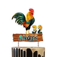 AYAM LAGA CAKE TOPPER