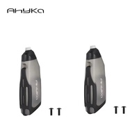 AhyKa Aerodynamic Bike Water Bottle Set 600ml Lightweight Road Bike Cycling Water Bottle Squeeze to 