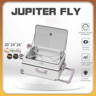 JUPITER FLY Luggage Silent Wheels Suitcase 20/24/26 Inch Travel Luggage Lightweight hard
