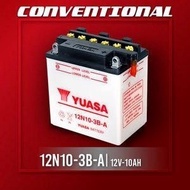 Aki Motor Basah 12 Volt Yuasa Multipole 12N10-3B-A 10 Amper