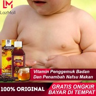 Obat Gemuk Badan Dewasa dan Anak (BPOM HALAL) Vitamin Penggemuk Badan dan Penambah Berat Badan Denga