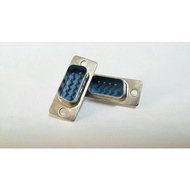 ((3Pcs)) Male 9-Pin VGA Socket/Socket