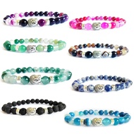 Energy bracelet Energy bracelet Buddha Head Buddha Bead Energy Handmade bracelet Agate Turquoise bra