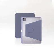 Case iPad เคสไอแพด smart caseหมุนได้ 360° ซิลิโคนหลังใส ไอแพด มินิ Mini 1 2 3 4 5  iPad Pro 9.7 แอร์ Air1 Air2 / iPad 10.2 Gen7 Gen8 Gen9 / iPad Pro10.5 Air3 ใส่ปากกาได้ พร้อมส่ง