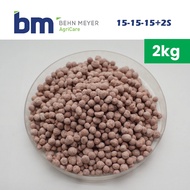 [2kg] Behn Meyer NPK 15-15-15 Fertiliser for all kinds of crops
