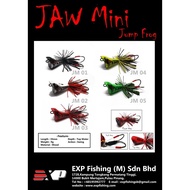 EXP JAW MINI Jump Frog Wooden Frog Expert For Snakehead Hunter Haruan/Toman Bunga/Bujuk