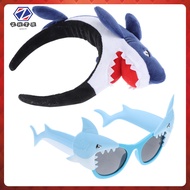 Outfit Kid Fin Headband Eyeglasses Kids 2 Pcs Juyuanxn