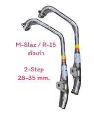 คอท่อ M-Slaz / R-15 ตัวเก่า Stainless