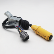 สวิตช์ชุดคอลัมน์ไฟ3CX ของชิ้นส่วนโหลดเดอร์รถแบคโฮ JCB สวิตช์4CX ก้านปัดน้ำฝนสวิตช์รวม701-37702 70137