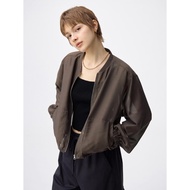 GU  sheer blouson  Jacket Fashion  Ladies [Direct From Japan]