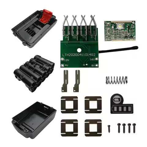 Popular LBX2040 Lithium Battery Case Charging Protection Circuit Board Box Shell For Black Decker 18