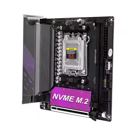 JGINYUE B650 ITX DDR5 Mini AM5 for Motherboard Supports 9600X/7800X3D/7500F (B650/AM5 Interface) New