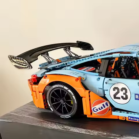 Carbon Fiber Tail MOC Technology Compatible With Lego 42083 42115 42056 42125 Accessories Building B