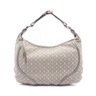 【二手】LOUIS VUITTONManon MM 單肩包，Monogram Mini Lin 帆布，鉑金色，M95618，鉑金色帆布皮革，女士款