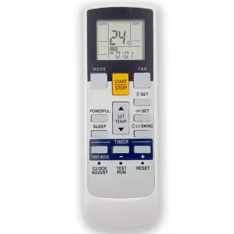 Replacement A/C Remote Control AR-RAJ1E for Fujitsu General Air Conditioner