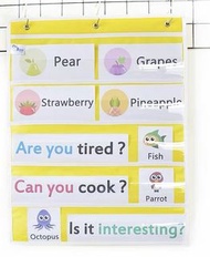 字卡掛袋 字卡套