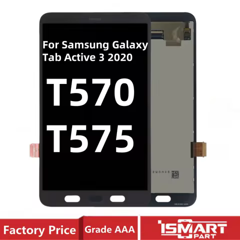 For Samsung Galaxy Tab Active 3 LCD T570 T575 SM-T570 SM-T575 Screen Touch Display Digitizer Assembl