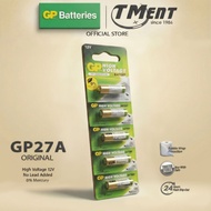 GP27A Genuine Super Alkaline Battery High Voltage 12V Car Remote Autogate Controller Camera gp27 gp 