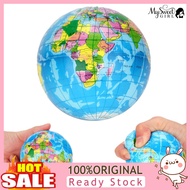 [MIYI]  Squishy Squeeze World Map Globe Palm Ball Slow Rising Stress Reliever Kids Toys