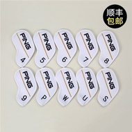 PING Iron Cover Golf Club Cover Head Cover Iron Set Ball Head Cover Protective Cover Cap Cover Woode